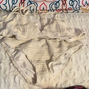 Aeropostale Crocheted Bikini